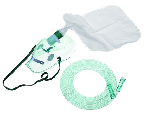 Buon prezzo Maschera trasparente non di Rebreather della borsa del PVC dell'O2 della borsa verde del bacino idrico in linea