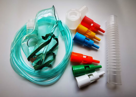 Buon prezzo Cannula infantile dispositivo Venturi nasale dell'ossigeno del dispositivo Venturi di colore in linea