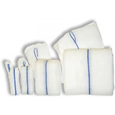 Buon prezzo Il rifornimento medico 100% del cotone Gauze Swab Manufacturer Absorbent Gauze eliminabile tampona la fasciatura bianca sterile in linea